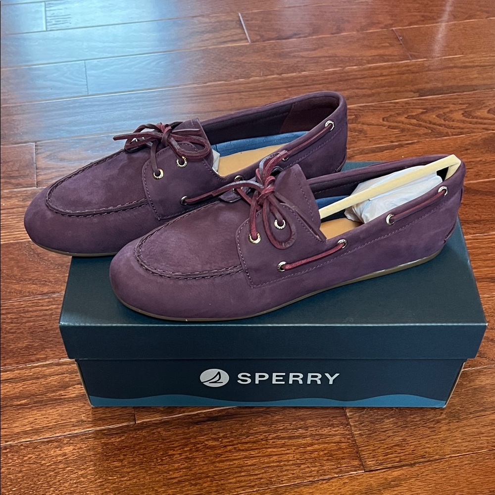 Sperry Women's Dark Purple Loafers
